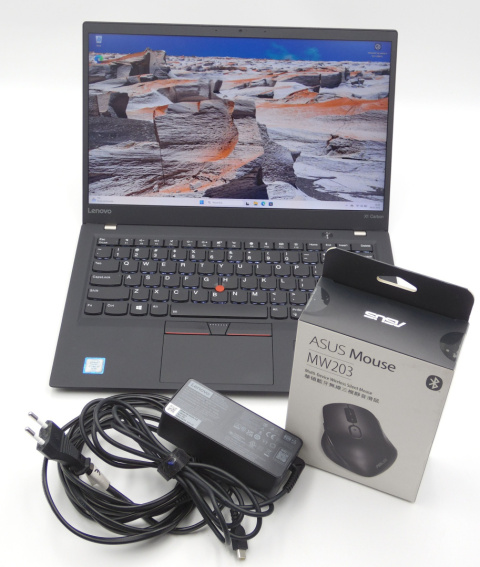 Lenovo X1 Carbon 5th i7-6600U/16GB/256GB/WQHD/W11 + MYSZ +Nowa bateria Lenovo X1 Carbon 5th i7-6600U/16GB/256GB/WQHD/W11 + MYSZ +Nowa bateria