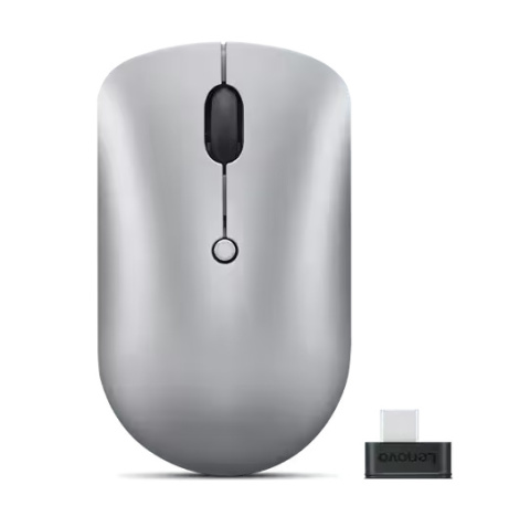 Mysz Lenovo 540 USB-C Wireles Compact - jasno szara Mysz Lenovo 540 USB-C Wireles Compact - jasno szara