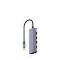 Stacja dokująca/HUB Cudy UH500 4K HDMI 4xUSB-A 2xUSB-C