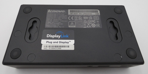 ThinkPad USB 3.0 Pro Dock - Type 40A7 DK1522 40A70045EU ThinkPad USB 3.0 Pro Dock - Type 40A7 DK1522 40A70045EU
