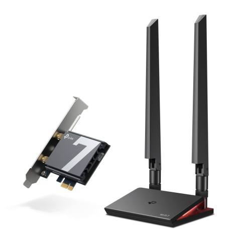 Karta Wi-Fi TP-Link Archer TBE550E Wi-Fi 7 Bluetooth PCI-E Tri-Band Karta Wi-Fi TP-Link Archer TBE550E Wi-Fi 7 Bluetooth PCI-E Tri-Band