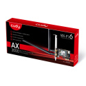 Karta sieciowa Cudy WE3000 Wi-Fi 6 Bluetooth 5.2 PCI-E AX3000 V1.0