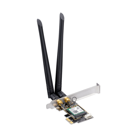 Karta sieciowa Cudy WE3000 Wi-Fi 6 Bluetooth 5.2 PCI-E AX3000 V1.0 Karta sieciowa Cudy WE3000 Wi-Fi 6 Bluetooth 5.2 PCI-E AX3000 V1.0