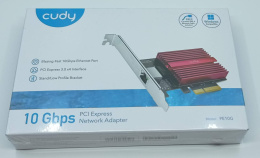 Karta sieciowa Cudy PE10G 10 Gibabit RJ45 CAT6 PCI-E 3.0 x4