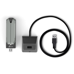 Karta sieciowa USB Archer TBE400UH Trzypasmowa Wi-Fi 7 BE6500