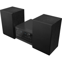 Mikrowieża Panasonic SC-PM270 z CD, radiem i Bluetooth 20W RMS czarna