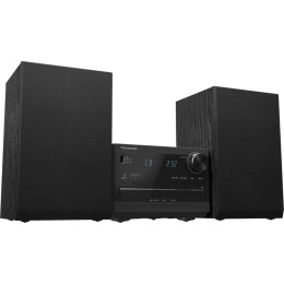 Mikrowieża Panasonic SC-PM270 z CD, radiem i Bluetooth 20W RMS czarna