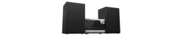 Mikrowieża Panasonic SC-PM270 z CD, radiem i Bluetooth 20W RMS srebrna