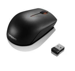 Mysz Bezporzewodowa kompaktowa Lenovo 300 nadajnik nano USB + bateria