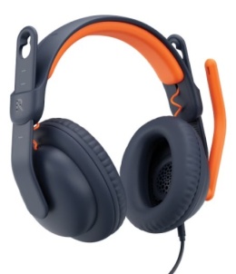 Słuchawki przewodowe nauszne Logitech Zone Learn Headset minijack 3.5