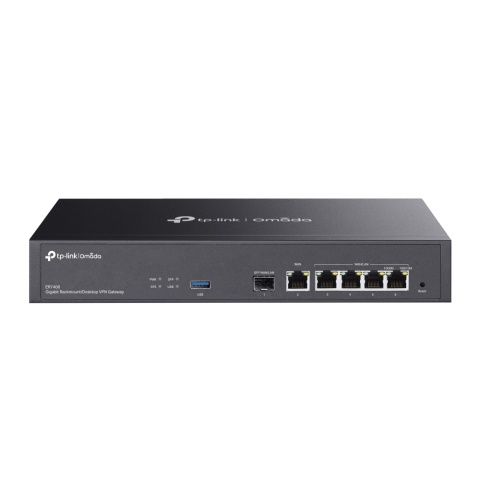 TP-LinkE ER7406 Gigabitowy router VPN Omada 5xRJ45 1xSFP 1XUSB dla LTE TP-LinkE ER7406 Gigabitowy router VPN Omada 5xRJ45 1xSFP 1XUSB dla LTE