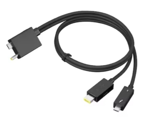 ThinkPad Thunderbolt 4 WorkStation Dock Split Cable 0.7m 4X91K16970