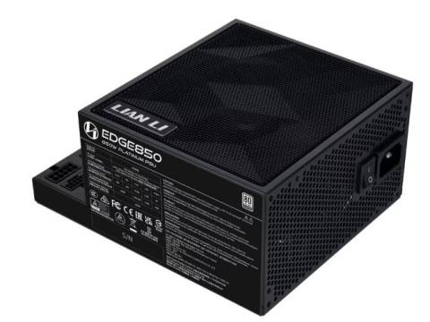 Zasilacz Lian Li EDGE PLATINUM 850W ATX 3.1 czarny modularny EDGE850 Zasilacz Lian Li EDGE PLATINUM 850W ATX 3.1 czarny modularny EDGE850