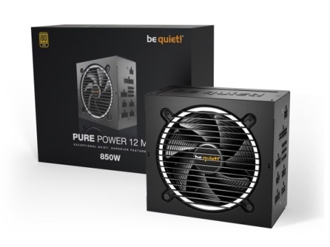 Zasilacz be quiet! PURE POWER 12 M 850W Modularny BN344 OUTLET