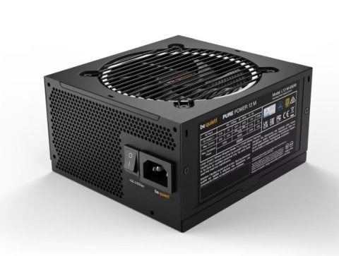 Zasilacz be quiet! PURE POWER 12 M 850W Modularny BN344 OUTLET Zasilacz be quiet! PURE POWER 12 M 850W Modularny BN344 OUTLET