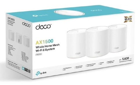 Deco X10 domowy system Wi-Fi AX1500 Deco X10(3-pack)
