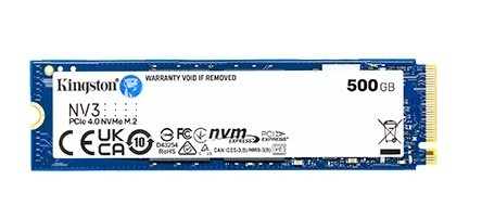 Dysk SSD Kingston NV3 500GB PCIe 4.0 NVMe M.2