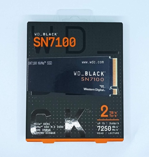 Dysk SSD WD M.2 NVMe PCIe Gen4 2TB WD_BLACK SN7100 7250 mb/s