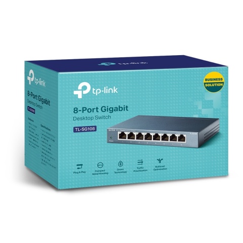Switch TP-Link TL-SG108 8xRJ45 Gigabit