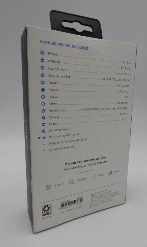 Zestaw narzędzi iFixit Manta Precision Bit Set 112 elementów