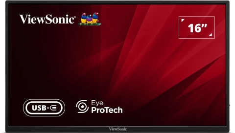 Monitor przenośny LED ViewSonic VS20483 15,6 " FULLHD IPS / PLS USB-C