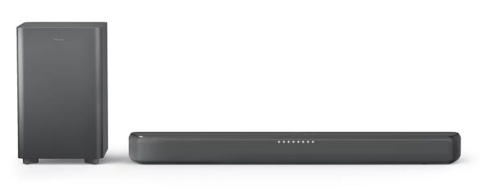Soundbar 2.1 z bezprzewodowym subwooferem Philips TAB5309/10 120W RMS HDMI ARC
