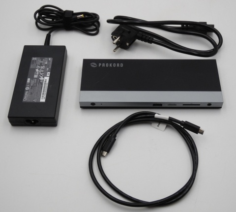 Stacja USB-C Prokord Workplace Dockingstation II 2XHDMI + zasilacz + kabel
